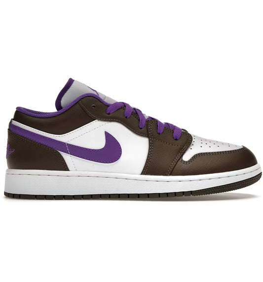 Jordan 1 low mocha purple