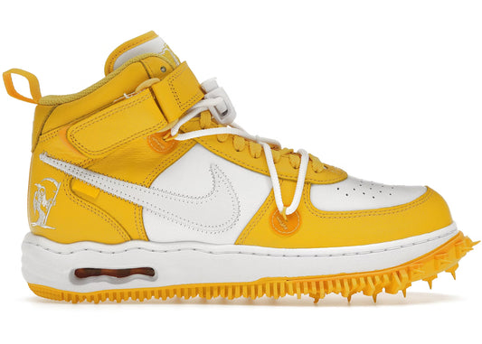 air force mid SP off-white varsity maize
